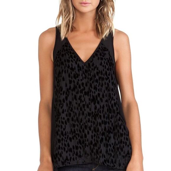 Sanctuary Black Drapy Party Tank. Size Small. Excellent Condition! - Picture 1 of 8